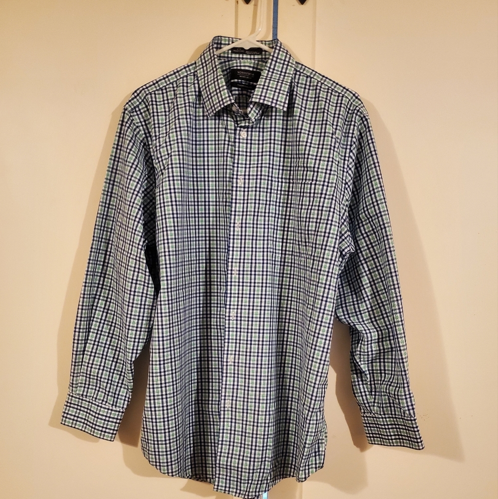 Nordstrom Plaid Dress Shirt